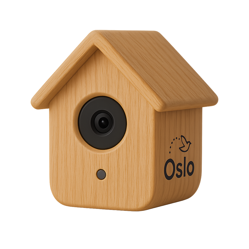 Birdhouse smart camera housing
